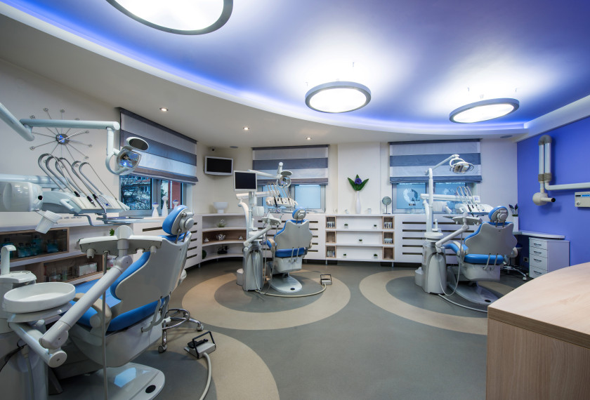 Dental clinic ceiling