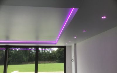 Stretch Ceiling Lighting – New Options