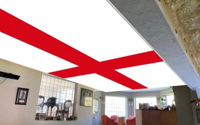 England Wales & Scotland Flags on your Ceiling