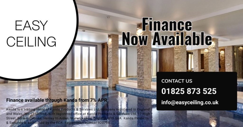 Finance your Stretch Ceiling with Easy Ceiling and Kanda