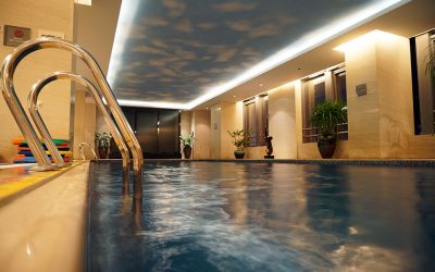 Indoor Swimming Pool Stretch Ceilings
