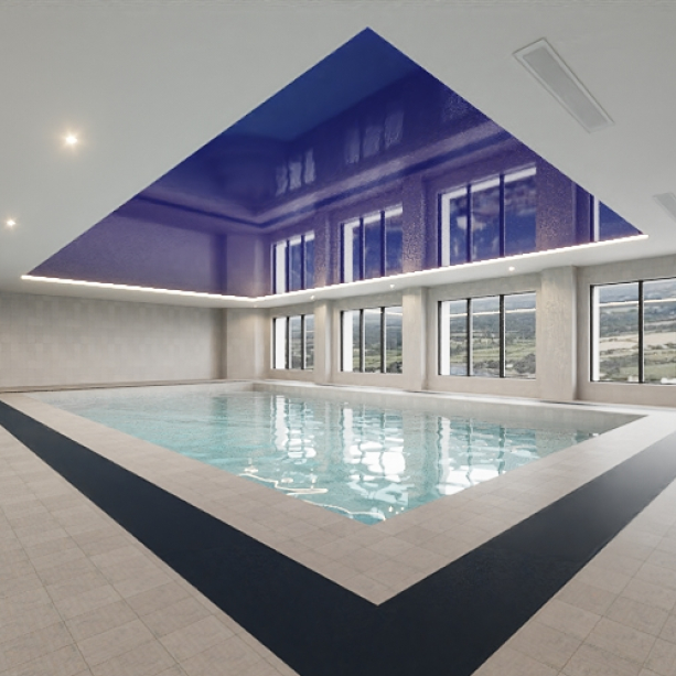 The Swimming Pool Ceiling Design