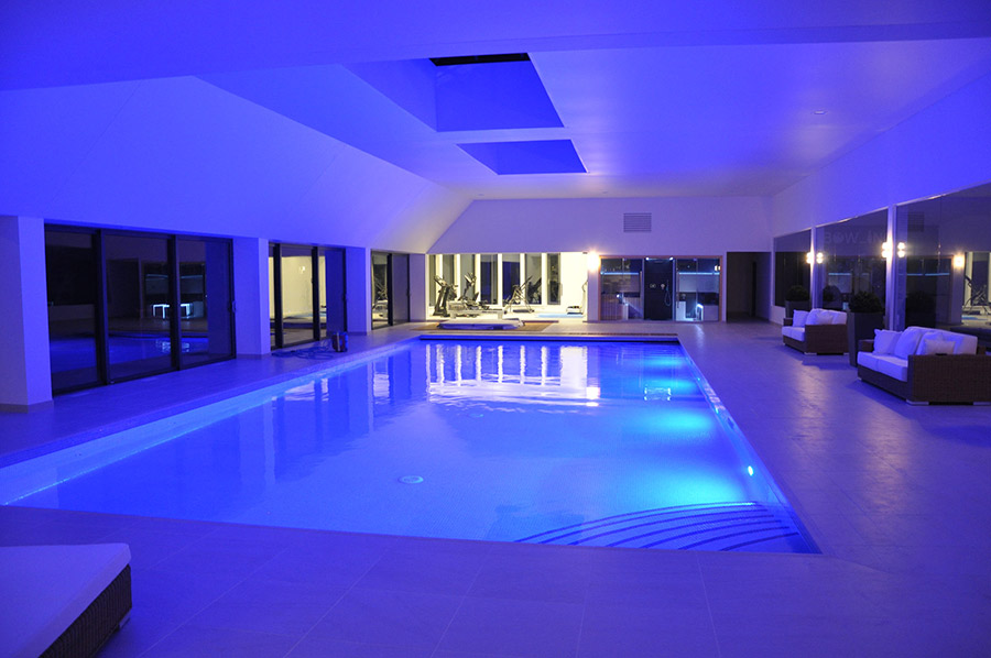 swimming pool stretch ceiling